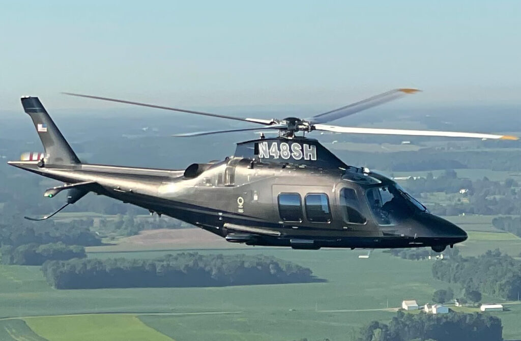 Flying Helicopter